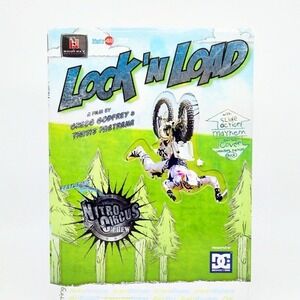 Vtg LOCK 'N LOAD Featuring The Nitro Circus Crew (Motocross Stunts DVD)